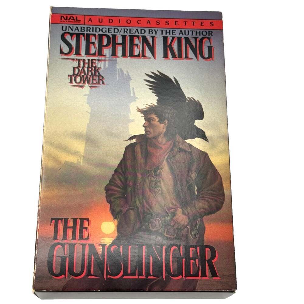 Stephen King The Gunslinger Dark Tower Audio Book on Tape Novel Coupon NAL